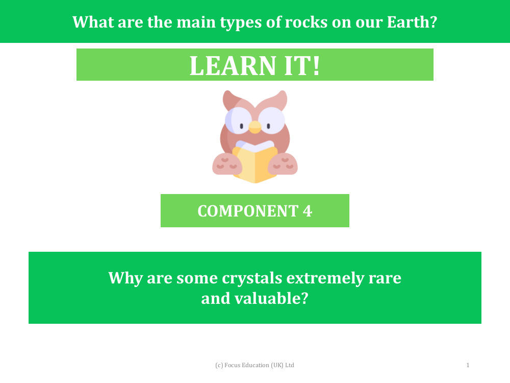 Why are some crystals extremely rare and valuable? - Presentation