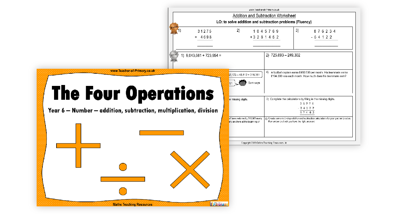 The Four Operations