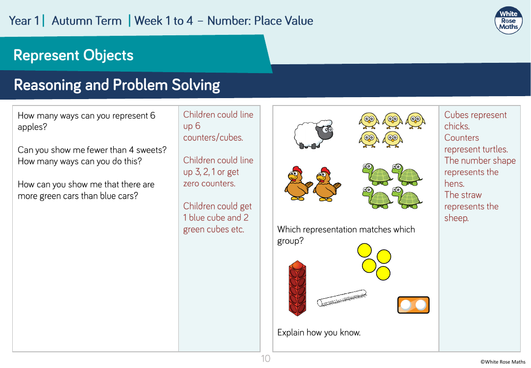 problem solving use objects and reasoning 12 4 answers