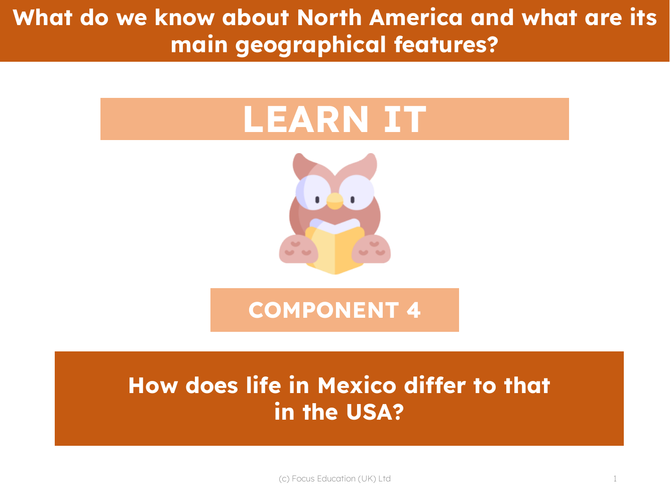 How does life in Mexico differ to that in the USA? - Presentation