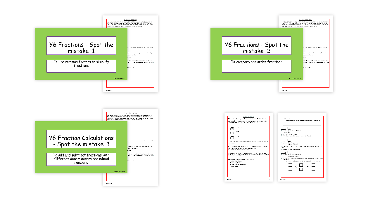 Fractions, Decimals and Percentages