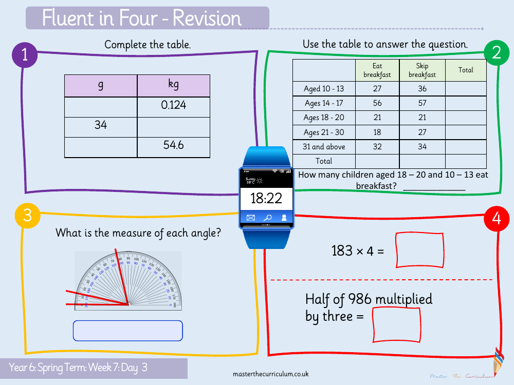 Converting Unit - Calculate with Metric Measures - Starter