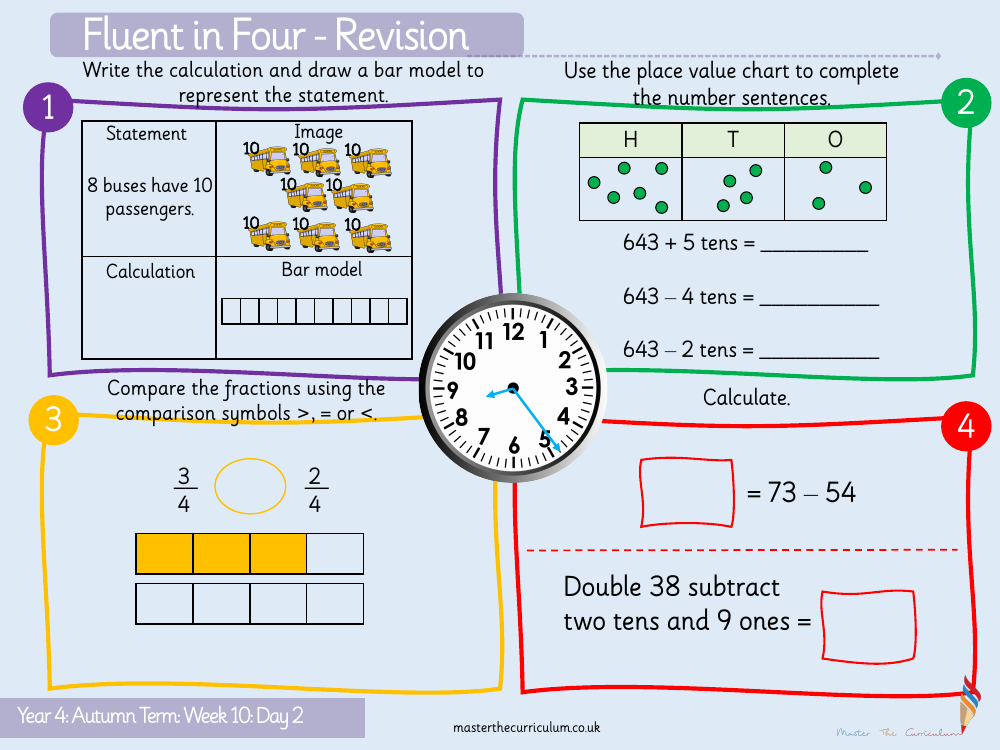 Multiplication and Division - Multiply by 100 - Starter