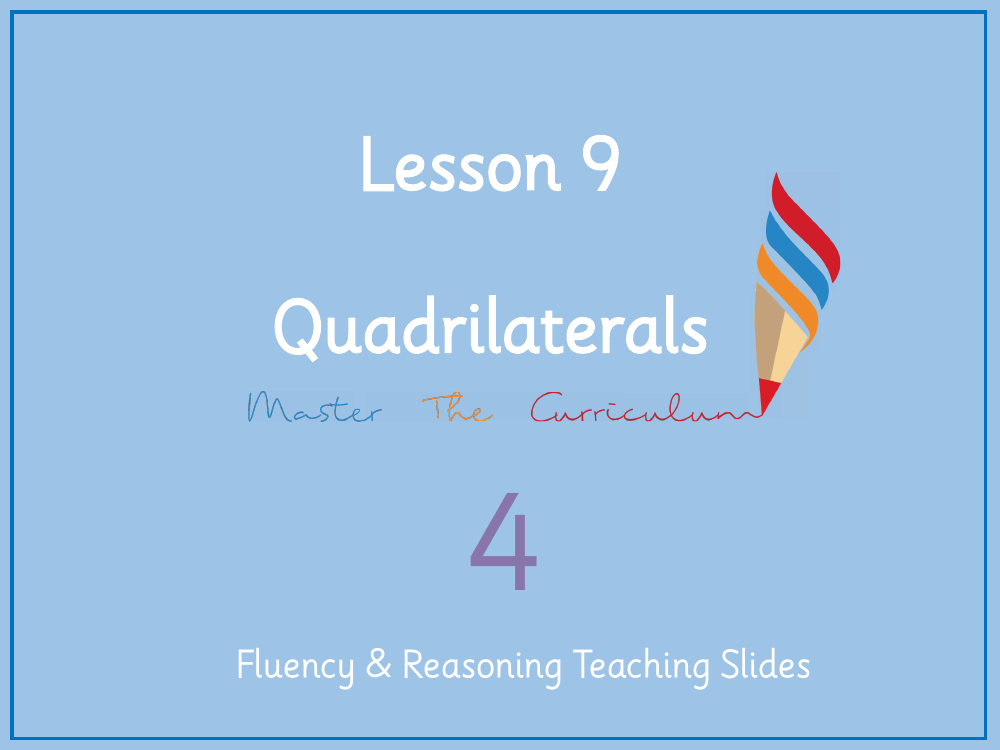 Properties of Shape - Quadrilaterals Decimals Activity - Presentation