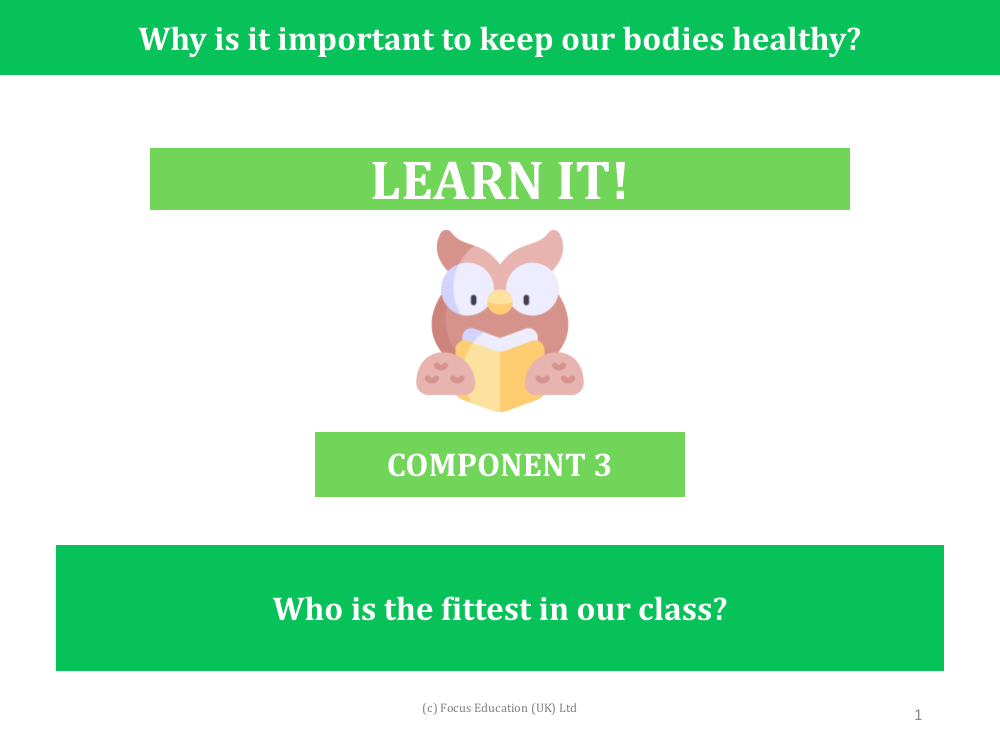 Who is the fittest in our class? - Presentation