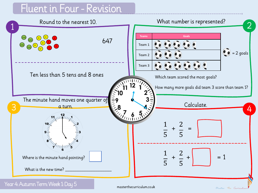 Place value - Rounding to the nearest 100 - Starter