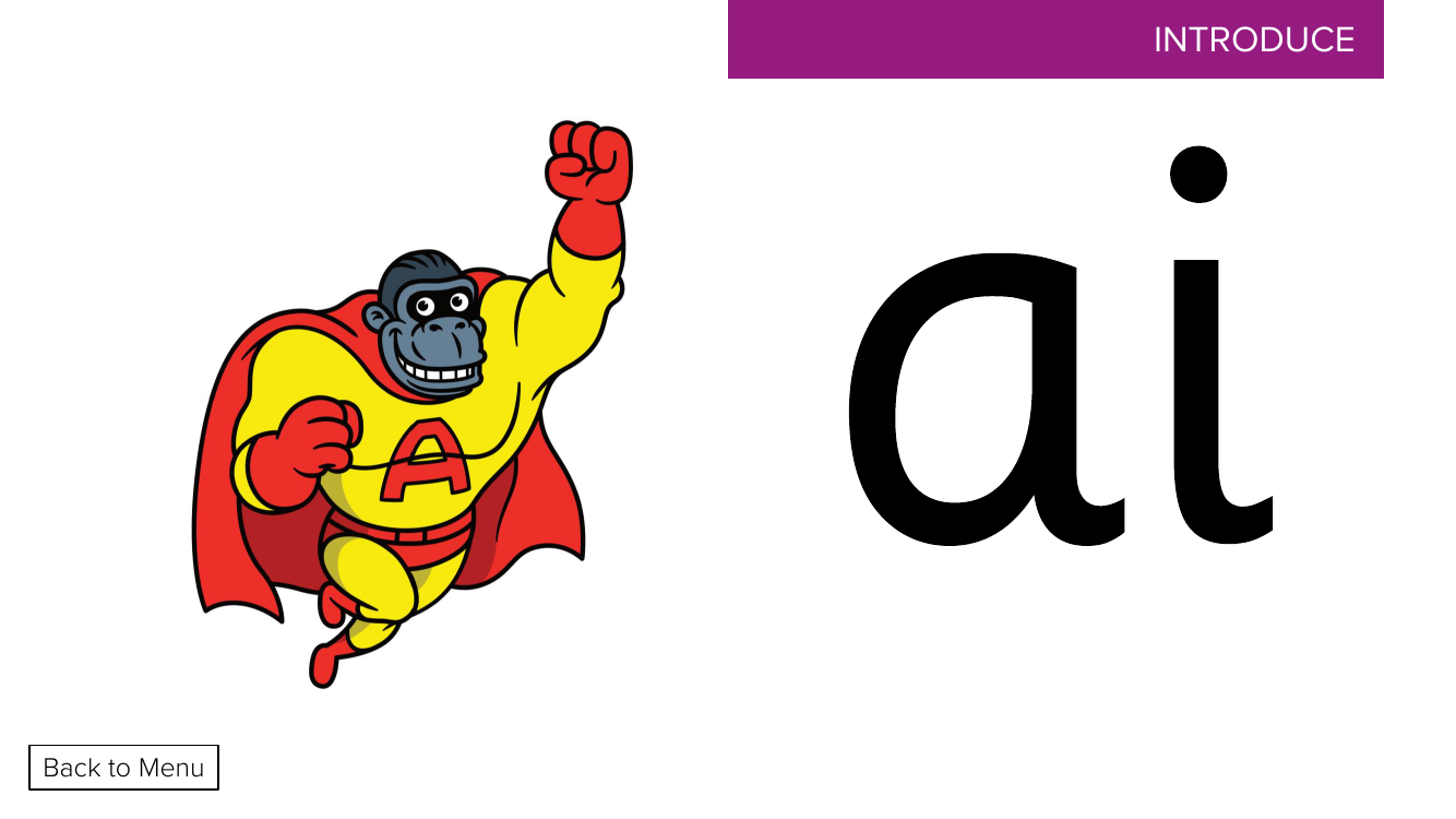 Week 4 lesson 1 "ai" - Phonics Phase 3  - Presentation