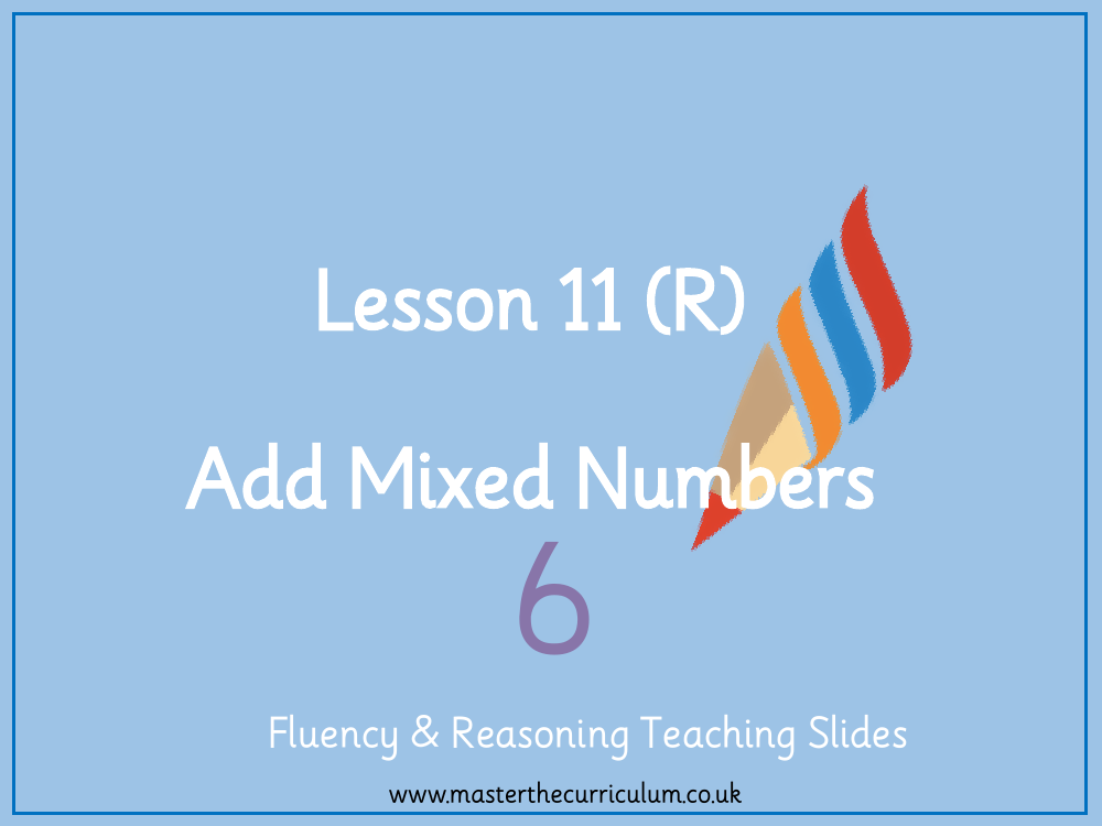 Fractions - Add Mixed Numbers - Presentation