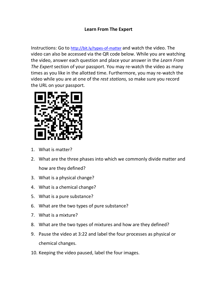 Pure Substances and Mixtures - Learn from the Expert