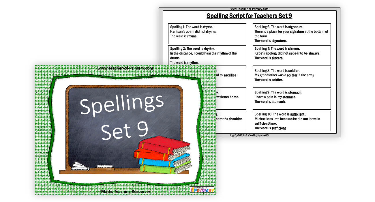 spellings-set-7-english-year-3