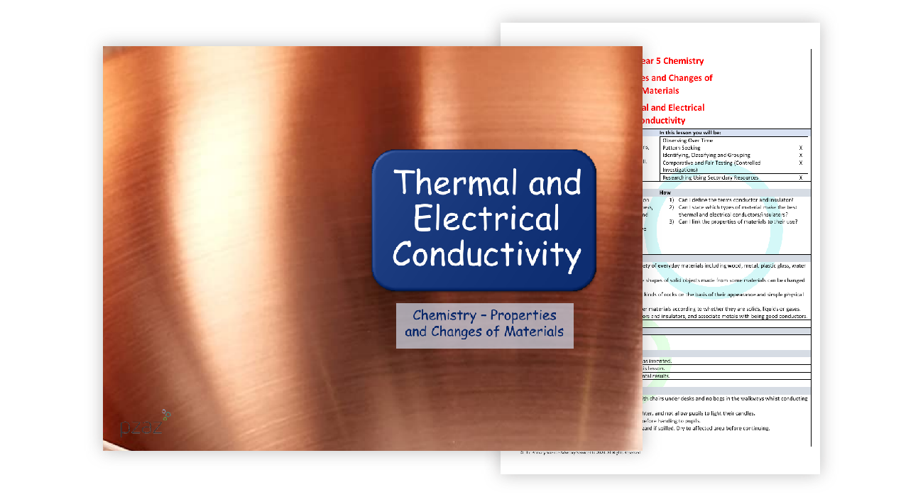 8. Thermal and Electrical Conductivity