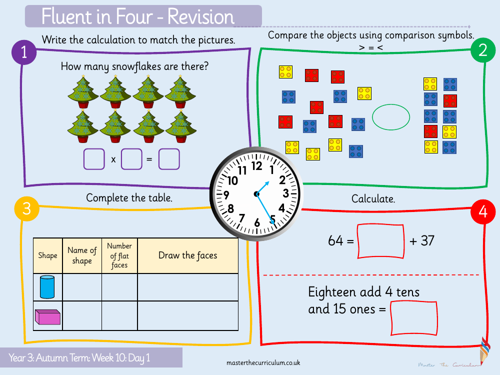 Multiplication and division - Make equal groups sharing - Starter