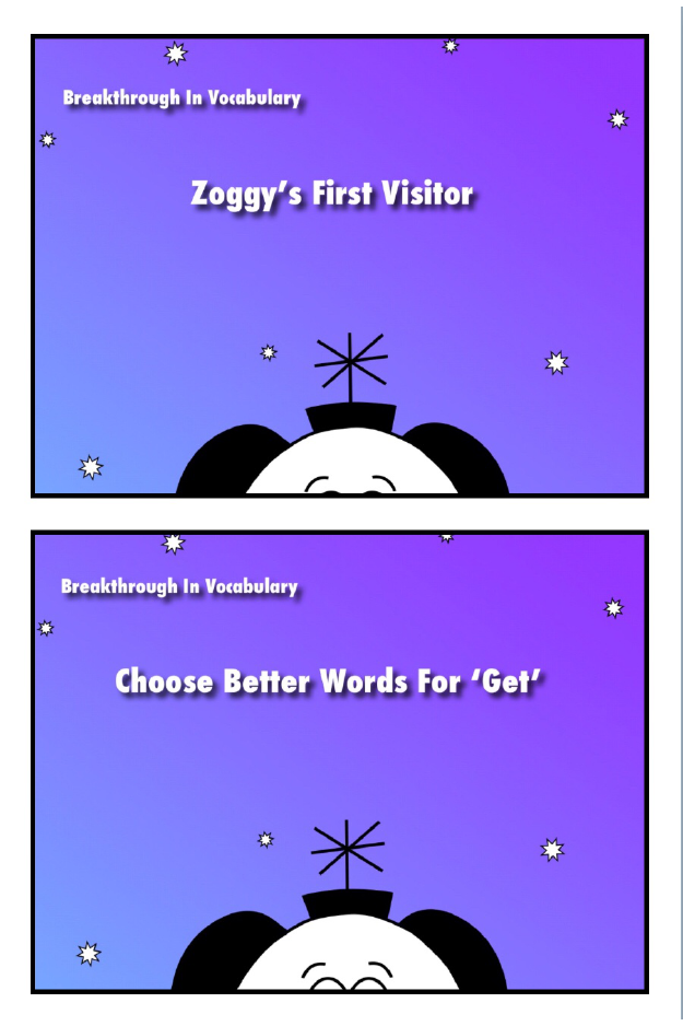 Improve Vocabulary Worksheets: Replace the word get (Age 7-11) - Activity Pack