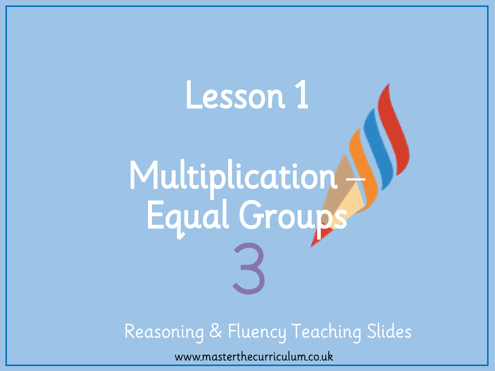 Multiplication and division - Multiplication equal groups - Presentation