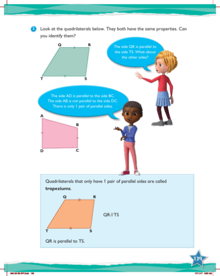 Max Maths, Year 6, Learn together, Quadrilaterals (2)