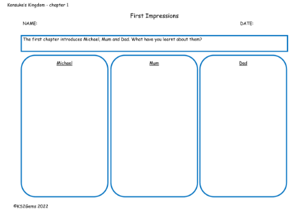 3. First Impressions