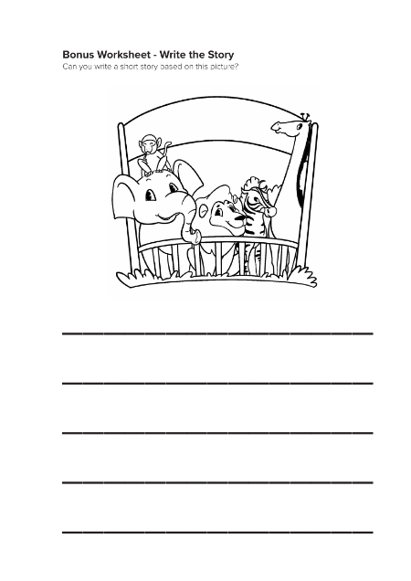 Write the Story activity - Worksheet