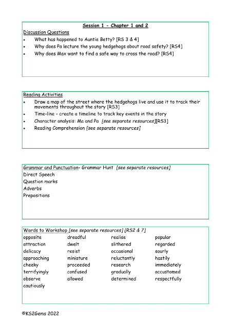 1. Worksheet