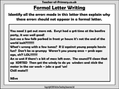 Bonfire Night Non Fiction - Lesson 5 - Identify the Errors Worksheet