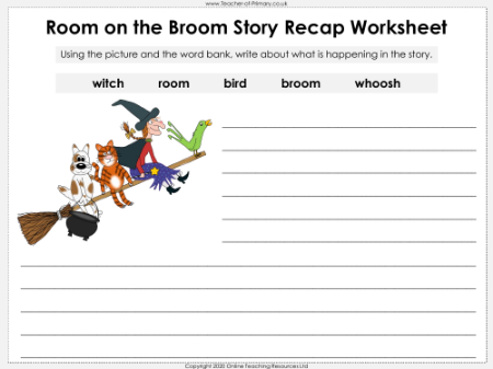 Lesson 2 - Story Recap Worksheet 3