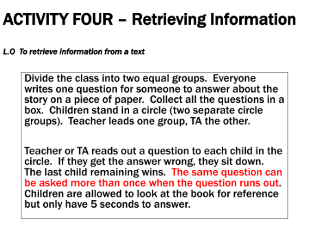 The Worlds Worst Children - Lesson 5 - Sofia Sofa Worksheet