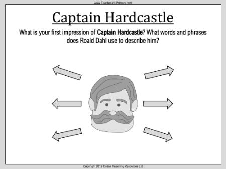 Captain Hardcastle Worksheet