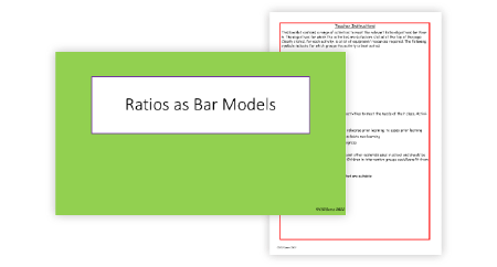 Ratio using relative quantity sizes