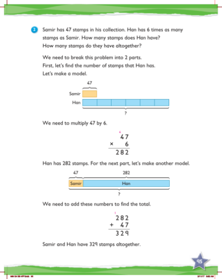 Max Maths, Year 4, Learn together, Word problems (2)