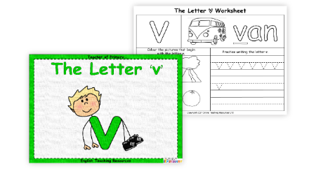 The Letter V