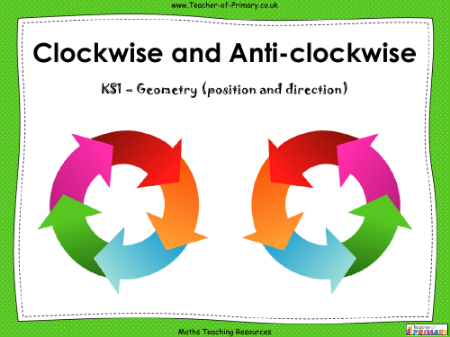 Clockwise and Anti-clockwise - PowerPoint