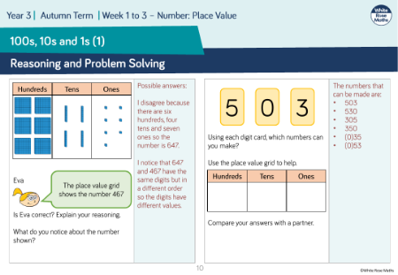 Round to the nearest 100: Reasoning and Problem Solving