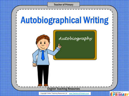 What is autobiography Powerpoint