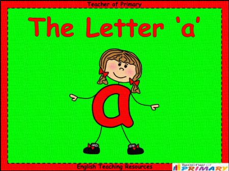 The Letter A - PowerPoint