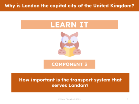 How important is the transport system that serves London? - Presentation