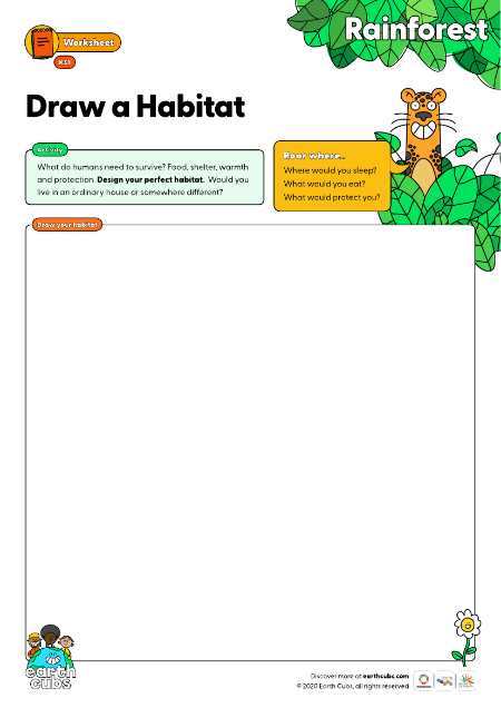 Draw a habitat
