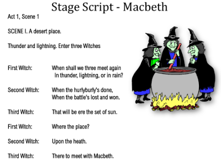 Boy - Lesson 5 - Stage Script Worksheet