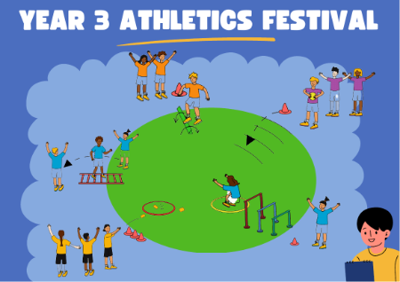Athletics Festival Card
