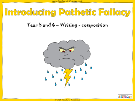 Introducing Pathetic Fallacy - PowerPoint