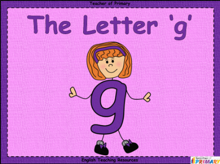 The Letter G - PowerPoint