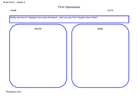 3. First Impressions