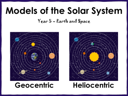 Models of the Solar System - PowerPoint