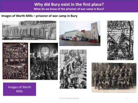 Images of Warth Mills - Prioner of war camp in Bury - Year 3