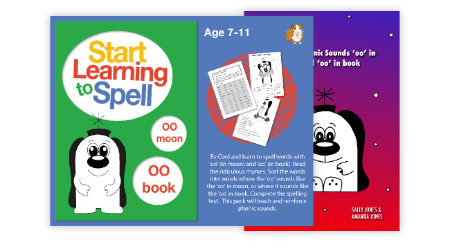 Be Cool' And Learn To Spell Words With 'oo' and 'oo' (7-11 years)