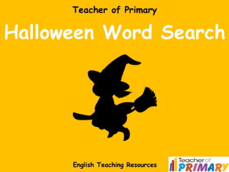 Halloween Word Search - PowerPoint