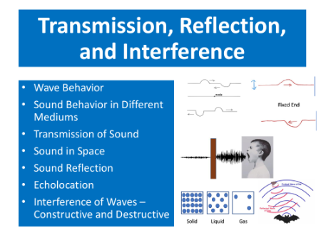 Reflection, Interference, and Transmission - Student Presentation