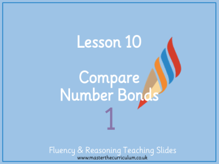 Addition and subtraction within 10 - Comparing number bonds - Presentation