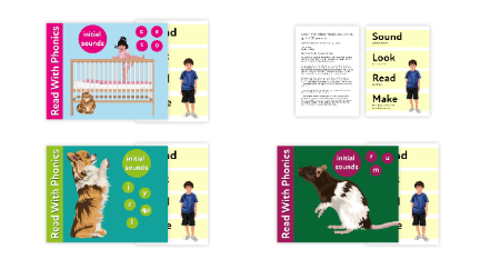 Learn to Read with Phonics - Pre Reader Book 1