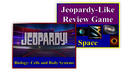 Jeopardy-Like Review Game