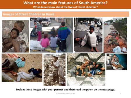 Street children of Brazil - Pictures