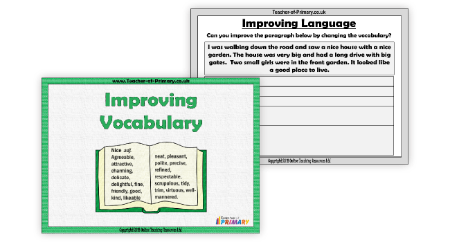 Improving Vocabulary